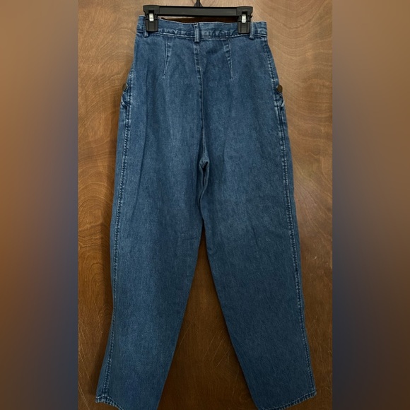 Vintage Calvin Klein Sport/Petite High Waisted Mom Jeans Size 2 Women's - Picture 4 of 5